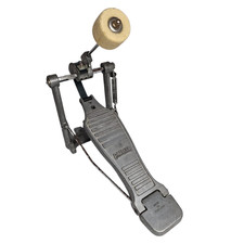 Vintage 80s Premier Drum Pedal Made In England Single Spring Strap