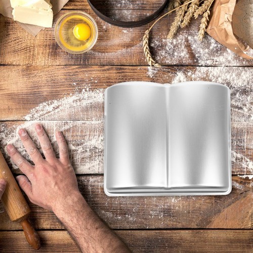 Book shaped cake tin - book,