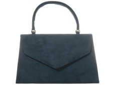 Women's Faux Suede Clutch Bag