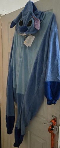 Stitch jumpsuit adult size - adult,