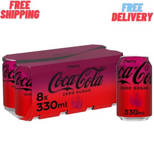 Coca cola zero - zero, cherry