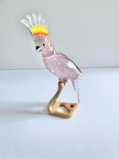 Rare retiredSwarovski Crystal Paradise Red Cockatoo 718565 Absolutely Beautiful