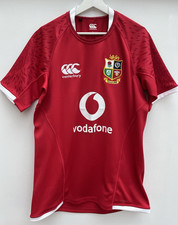 British Lions 2021 Rugby Shirt Canterbury Short Sleeve South Africa Mens Large L
