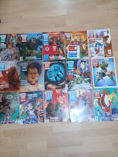 2000ad comic job lot x15 - 2000ad,