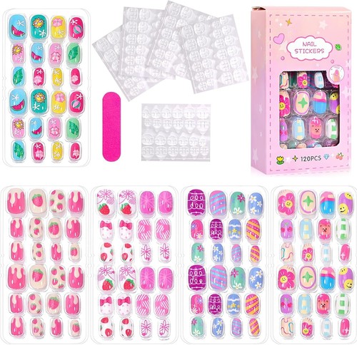 120pcs kids stick nails - 120pcs,