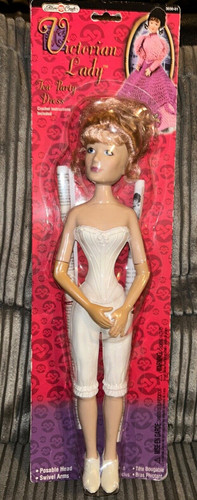Fibre craft victorian lady - victorian,