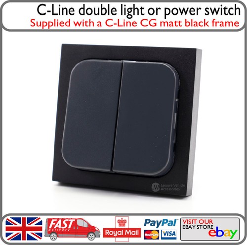 Line 12v matt black frame - 12v,