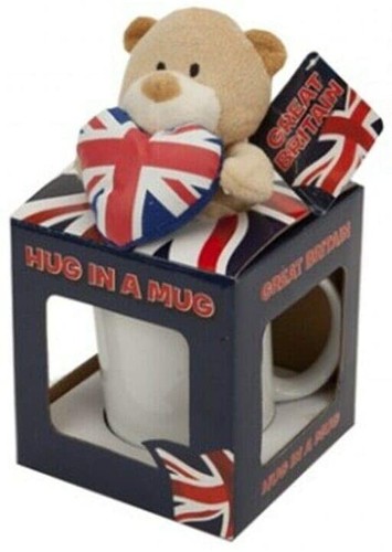 Hug mug teddy bear union - in,