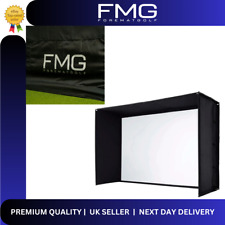 GOLF SIMULATOR ENCLOSURE POLED FRAME INDOOR GOLF SPACE PRO PERFORMANCE UK STOCK