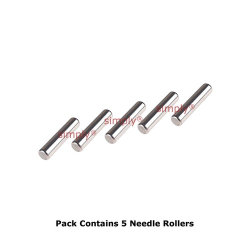 8x12mm flat ended - flat, needle