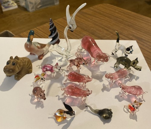 Lot miniature blown - lot,