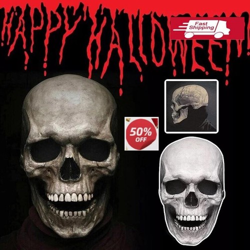 2026 halloween full head skull - halloween,