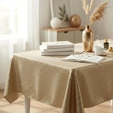 Light Gold Metallic Table