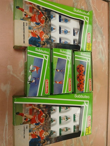 80s subbuteo soccer table - 80s,