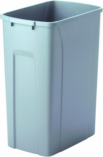 Platinum 35qt trash can - platinum,