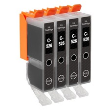 4 Black (CLI) Ink Cartridges