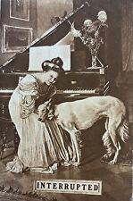 Old 10' Litho PC Woman at BABY