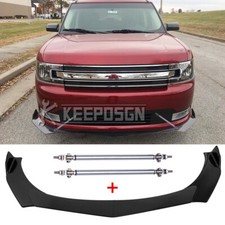 CARBON Look Front Bumper Lip
