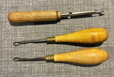 Vintage Rug Making Tools x3