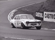 FORD ESCORT MK.1, RS1600 TEAM BROADSPEED CASTROL RACE CAR No.114. PHOTOGRAPH.