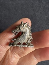 Vintage Silver Mark Sterling Silver Unusual Dragon? Beast?  Brooch