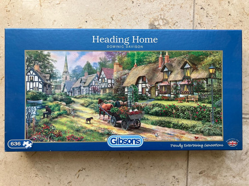 Gibsons 636 piece large puzzle - piece,