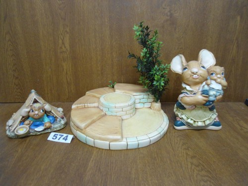 Pendlelfin rabbit figures - pendlelfin,