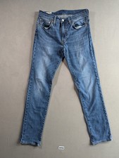 Vintage Levi's Mens Blue Denim 511 Jeans Size W31 L32 (Big E Red Tab Label)
