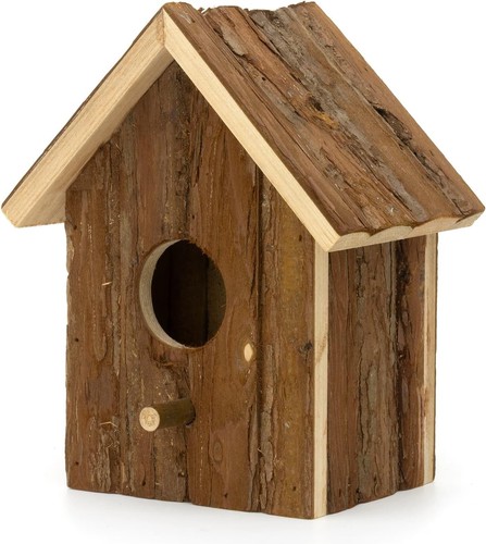 Wooden bird house hanging - bird,