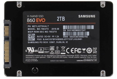 Samsung ssd 860 - samsung, evo