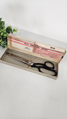 Vintage wiss pinking shears - wiss,