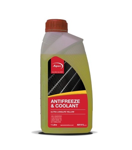 Apec yellow antifreeze - apec,