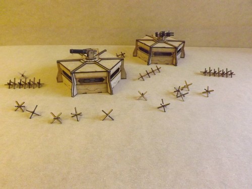 Small hex bunker - hex,