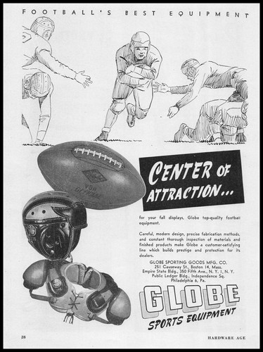 1946 globe sporting goods - globe,