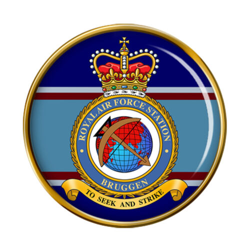 Raf station bruggen pin - raf,