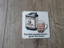 Wm Younger's Tartan Bitter Beermat 1970s