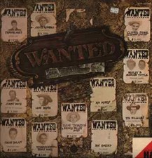 Wanted vinyl insert - wanted, 2x