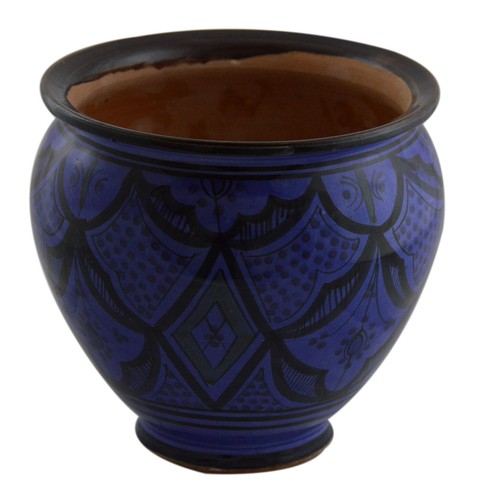 Flower pot moroccan spanish - moroccan,