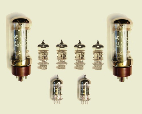 6l6 12ax7 12at7 valve kit - &,