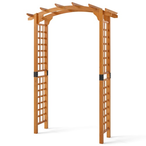 Wooden garden arch outdoor - arch,