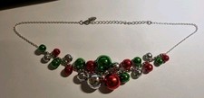 Big Jangly Christmas Bells 18" Necklace By Claires Accessories
