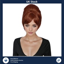 Retro Short Beehive Wig 1960s