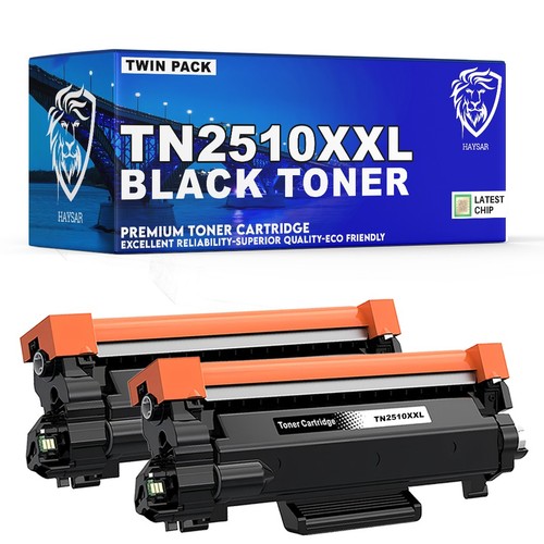 Tn2510xxl black toner - 2x,