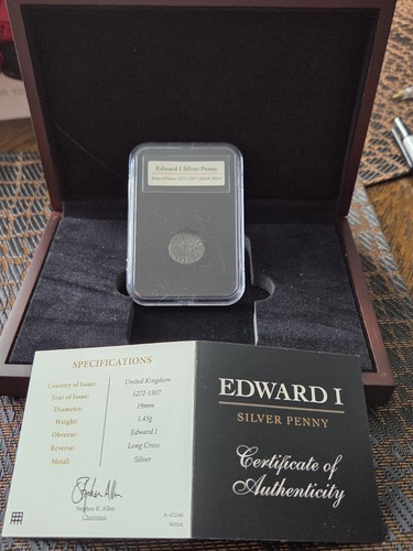 Edward long cross penny - i,