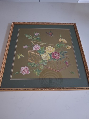 Vintage iridescent painted - iridescent,