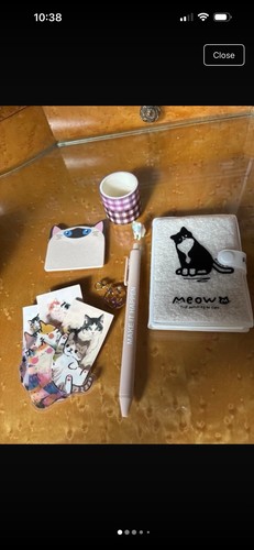 Cat themed neutral stationery - cat,