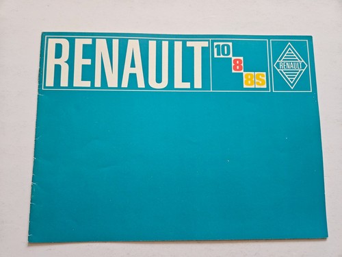 Renault sales brochure - 8s,