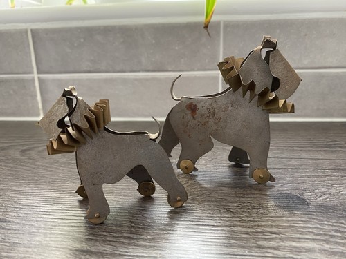 Vintage pair scottie dog - scottie,