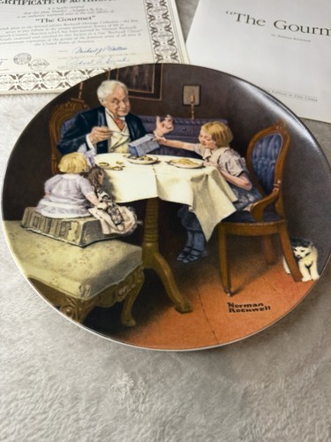 Norman rockwell the gourmet - norman,