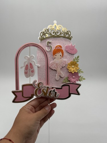 Ballerina cake topper - ballerina, |